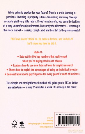 Rule #1: The Simple Strategy for Successful Investing in Only 15 Minutes a Week - Phil Town [KSIĄŻKA]