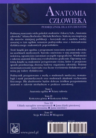 Anatomia człowieka - Podręcznik dla studentów - tom 3 - Narkiewicz [KSIĄŻKA]