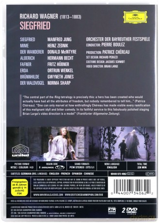 Boulez-Bayreuther Festspiele: Wagner:Siegfried [2DVD]