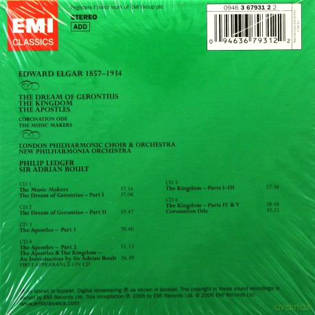 Boult: Choral Works [6CD]