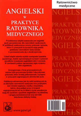 Angielski w praktyce ratownika medycznego [KSIĄŻKA]