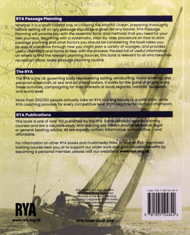 RYA Passage Planning - Peter Chennell [KSIĄŻKA]