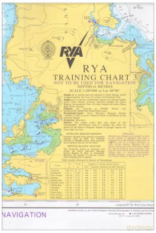 RYA Training Chart: No. 3 [KSIĄŻKA]