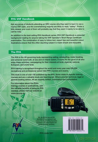 RYA VHF Handbook: The RYA'S Complete Guide to SRC - Tim Bartlett [KSIĄŻKA]