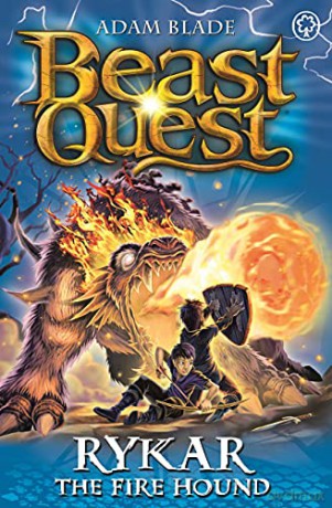 Rykar the Fire Hound: Series 20 Book 4 (Beast Quest) - Adam Blade [KSIĄŻKA]
