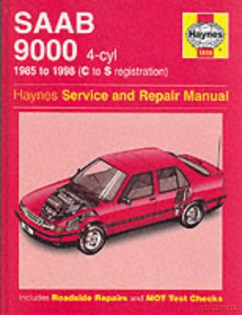 Saab 9000 (4-cyl) (85-98) Haynes Repair Manual - Anon [KSIĄŻKA]