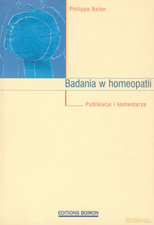 Badania w homeopatii - Belon [KSIĄŻKA]