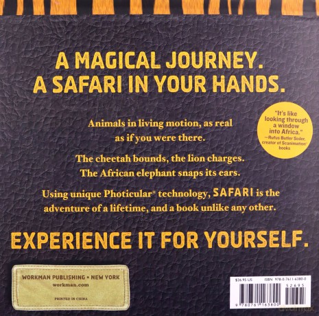 Safari: A Photicular Book - Dan Kainen [KSIĄŻKA]