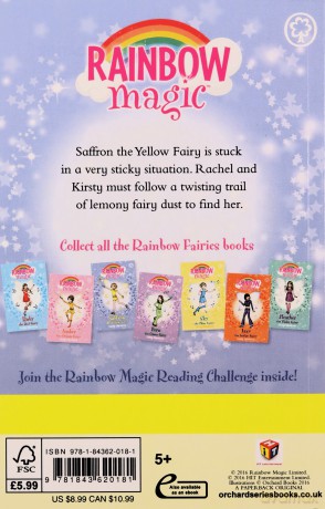 Saffron the Yellow Fairy: 3 (Rainbow Magic): 5 - Daisy Meadows [KSIĄŻKA]