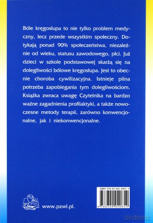 Bóle kręgosłupa - Poradnik dla Ciebie - Kiwerski [KSIĄŻKA]
