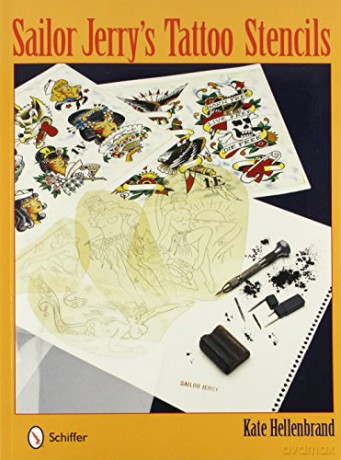 Sailor Jerry's Tattoo Stencils - Kate Hellenbrand [KSIĄŻKA]