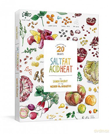 Salt, Fat, Acid, Heat: A Collection of 20 Prints - Samin Nosrat [KSIĄŻKA]