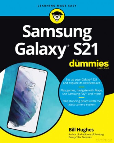 Samsung Galaxy S21 For Dummies (For Dummies (Computer/Tech)) - Bill Hughes [KSIĄŻKA]