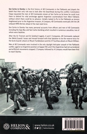 San Carlos to Stanley: 40 Commando in the Falklands War - Peter Jackson-Lee [KSIĄŻKA]