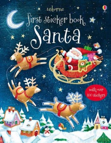 Santa (Usborne First Sticker Books) (First Sticker Books series) - Sam Taplin [KSIĄŻKA]