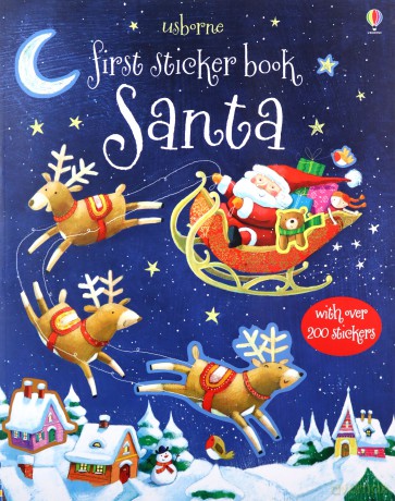 Santa (Usborne First Sticker Books) (First Sticker Books series) - Sam Taplin [KSIĄŻKA]
