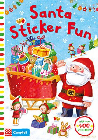 Santa Sticker Fun: With Over 400 Stickers - Ag Jatkowska [KSIĄŻKA]