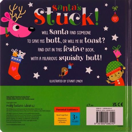 Santa's Stuck! - Rosie Greening [KSIĄŻKA]