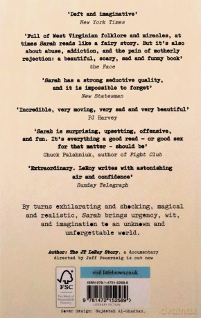 Sarah - JT LeRoy [KSIĄŻKA]