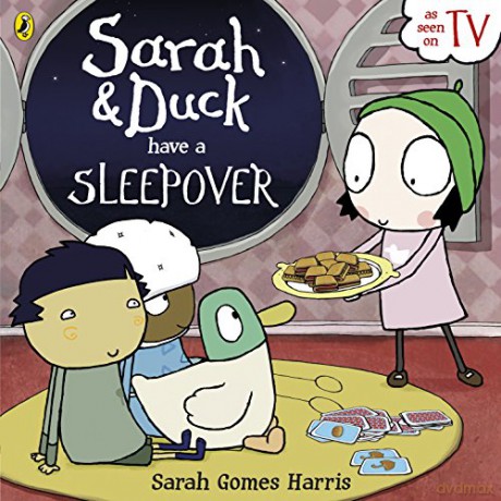 Sarah and Duck Have a Sleepover - Sarah Gomes Harris [KSIĄŻKA]