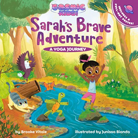 Sarah's Brave Adventure: A Cosmic Kids Yoga Journey - Brooke Vitale [KSIĄŻKA]