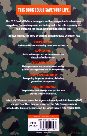 SAS Survival Guide: The Ultimate Guide to Surviving Anywhere - John 'Lofty' Wiseman [KSIĄŻKA]
