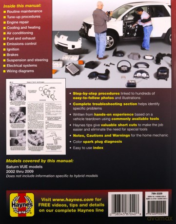 Saturn Vue (02-09) (Haynes Automotive Repair Manual) [KSIĄŻKA]