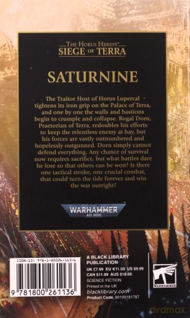 Saturnine (Volume 4) (The Horus Heresy: Siege of Terra) - Dan Abnett [KSIĄŻKA]
