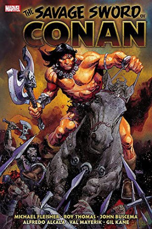 Savage Sword of Conan: The Original Marvel Years Omnibus Vol. 6 (Savage Sword of Conan: the Original Marvel Years Omnibus, 6) - Michael Fleisher [KSIĄŻKA]