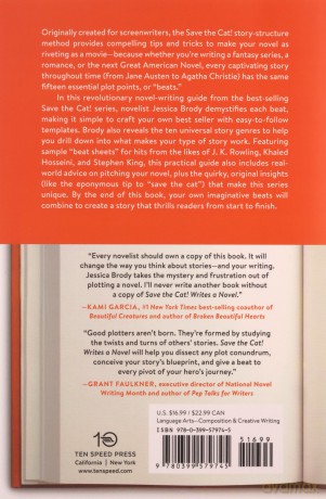 Save the Cat! Writes a Novel: The Last Book On Novel Writing You'll Ever Need: The Last Book On Novel Writing That You'll Ever Need - Jessica Brody [KSIĄŻKA]