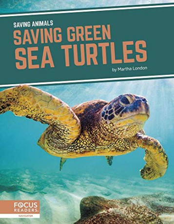 Saving Green Sea Turtles (9781644934593) - Martha London [KSIĄŻKA]