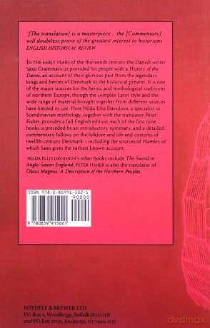 Saxo Grammaticus: The History of the Danes, Books I-IX: I. English Text; II. Commentary (0) - Saxo Grammaticus [KSIĄŻKA]