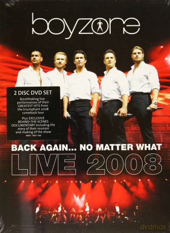 Boyzone: Back Again...No Matter What Live 2008 [2DVD]