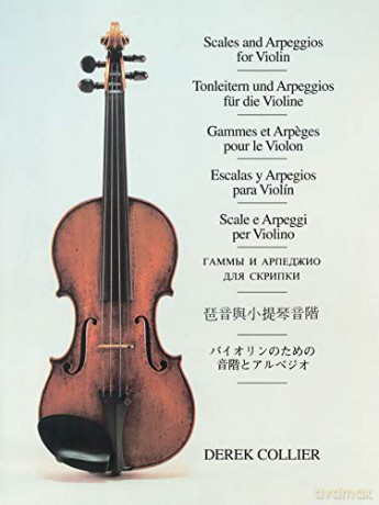 Scales and Arpeggios for Violin (Faber Edition) - Derek Collier [KSIĄŻKA]