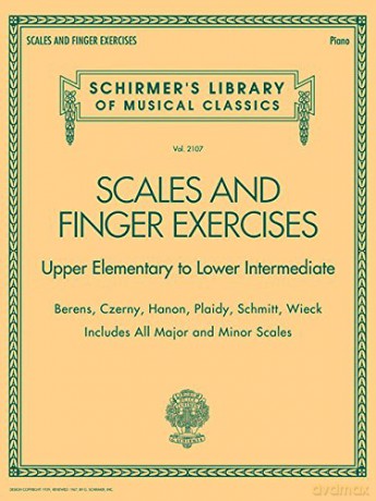 Scales And Finger Exercises Upper Elementary To Lower Intermediate Piano: Schirmer'S Library of Musical Classica Volume 2107 (Schirmer's Library of Musical Classics, 2107) [KSIĄŻKA]