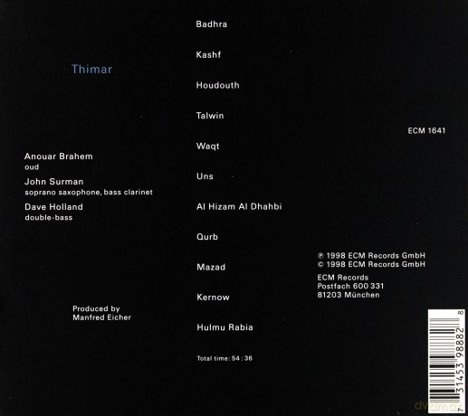 Brahm: Thima [CD]