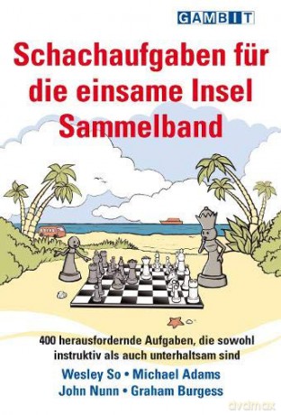 Schachaufgaben fur die einsame Insel Sammelband - Graham Burgess [KSIĄŻKA]