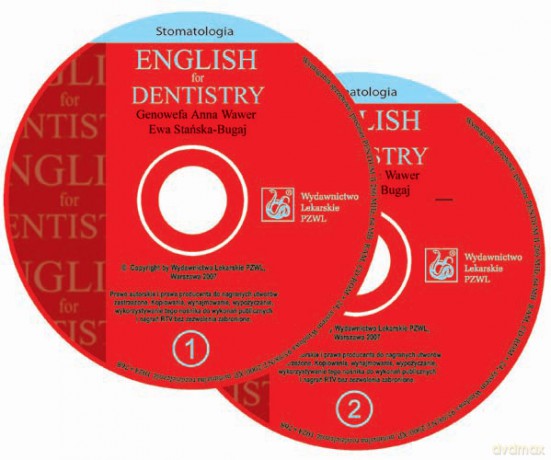 English for dentistry - Podręcznik dla studentów i lekarzy - 2 CD - Wawer [KSIĄŻKA]