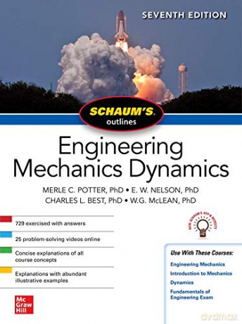 Schaum's Outline of Engineering Mechanics Dynamics, Seventh Edition (SCHAUMS' ENGINEERING) - Merle C. Potter [KSIĄŻKA]