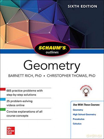 Schaum's Outline of Geometry, Sixth Edition - Christopher Thomas [KSIĄŻKA]