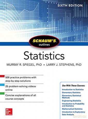 Schaum's Outline of Statistics, Sixth Edition - Murray R. Spiegel [KSIĄŻKA]