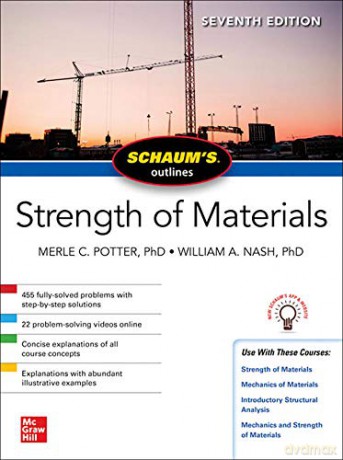 Schaum's Outline of Strength of Materials, Seventh Edition (SCHAUMS' ENGINEERING) - Merle C. Potter [KSIĄŻKA]
