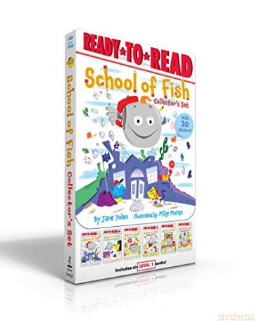 School of Fish Collector's Set (with 20 Stickers!): School of Fish; Friendship on the High Seas; Racing the Waves; Rocking the Tide; Testing the Waters; Crossing the Current - Jane Yolen [KSIĄŻKA]