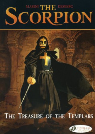 Scorpion, The Vol.4: The Treasure of the Templars: 04 (Scorpion (Cinebook)) - Stephen Desberg [KSIĄŻKA]