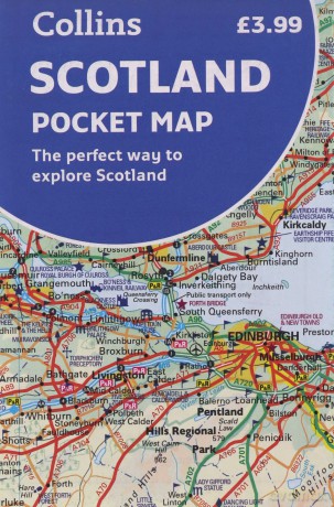 Scotland Pocket Map: The perfect way to explore Scotland - Collins Maps [KSIĄŻKA]