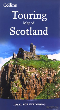 Scotland Touring Map: Ideal for exploring - Collins Maps [KSIĄŻKA]