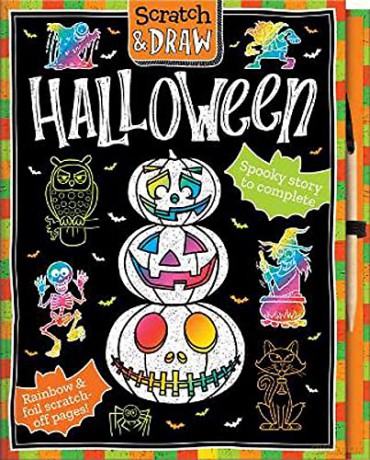Scratch and Draw Halloween - Imagine That [KSIĄŻKA]