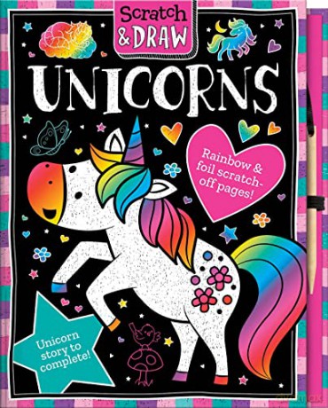Scratch and Draw Unicorns - Imagine That [KSIĄŻKA]