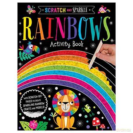Scratch and Sparkle Rainbows - Make Believe Ideas [KSIĄŻKA]
