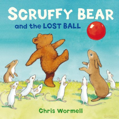 Scruffy Bear and the Lost Ball - Christopher Wormell [KSIĄŻKA]